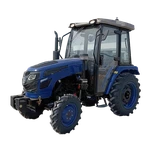 GEOMETRY MÆRKE 30 HESTE KRAFT GREEN HUS TRAKTOR MED VARM VINDKABINE